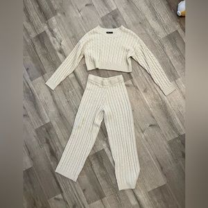 Cable Knit Set
